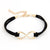 Infinity Bracelet with Leather